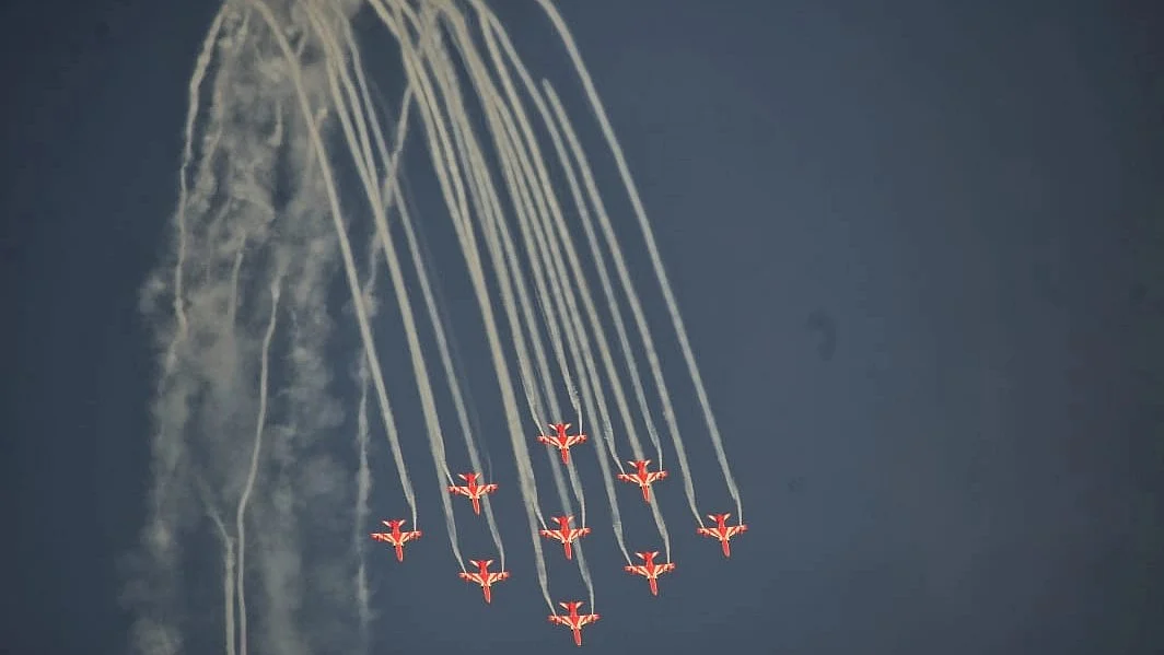 Photo Story: Prayagraj witnesses grand spectacle on 91st anniversary of Indian Air Force