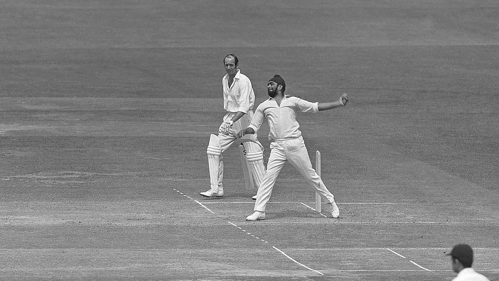 The generous spirit of Bishan Singh Bedi (shown bowling here) knew no boundaries, from helping fellow spinners like England's Monty Panesar to advising Shane Warne (photo: S&G/PA Images via Getty Images)