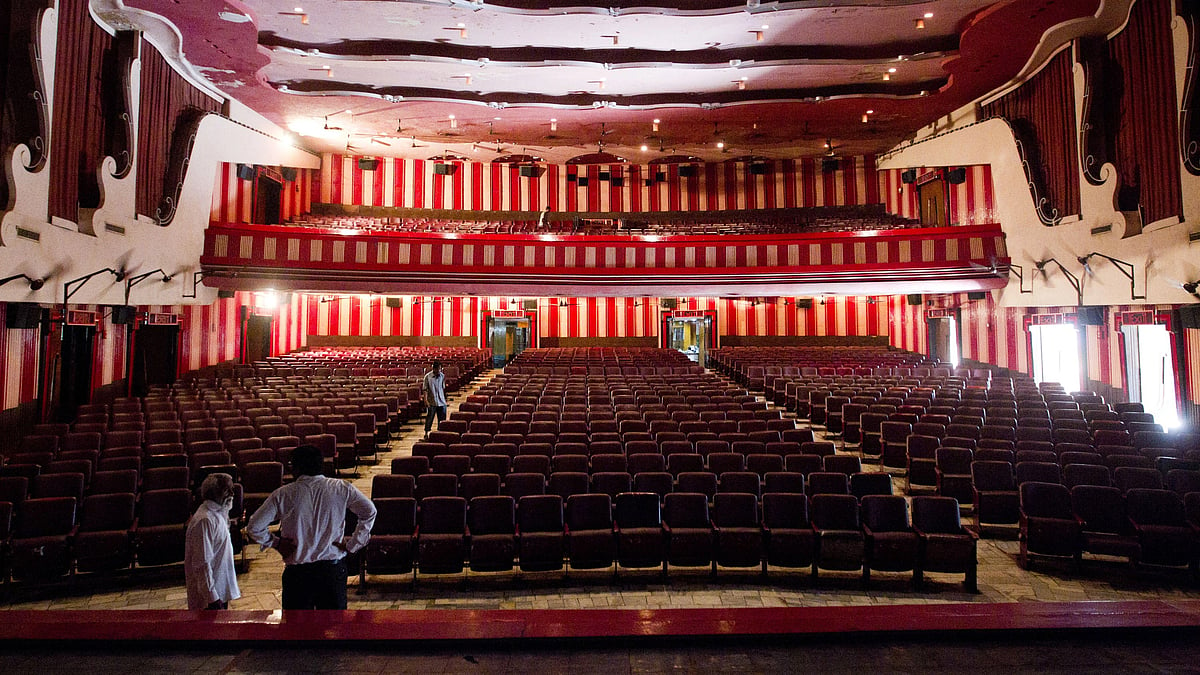 Maratha Mandir Cinema in Mumbai, India (Photo: Brent Lewin/Bloomberg via Getty Images)