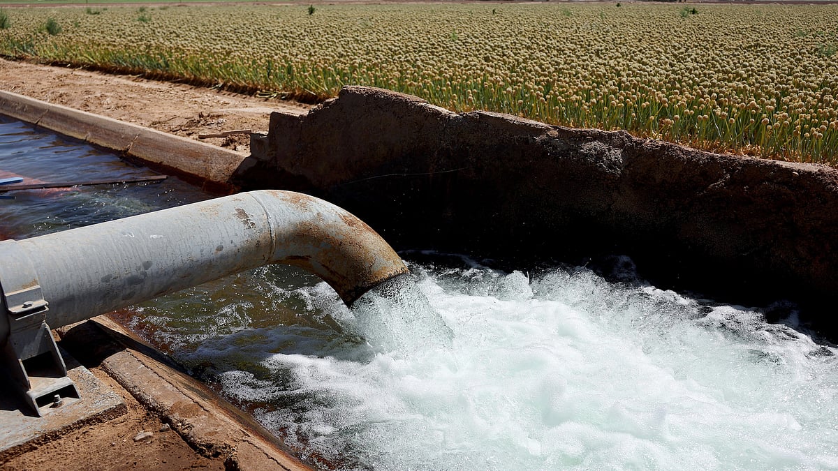 A UN report warns of approaching environmental tipping points, with groundwater depletion threatening agriculture and food security, especially in India. (representative image)   (Photo: Mario Tama/Getty Images)