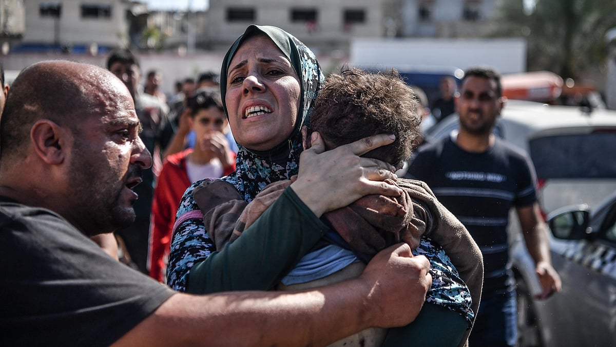 Representative image of children in Gaza (Photo: Abed Zagout/Anadolu via Getty Images)