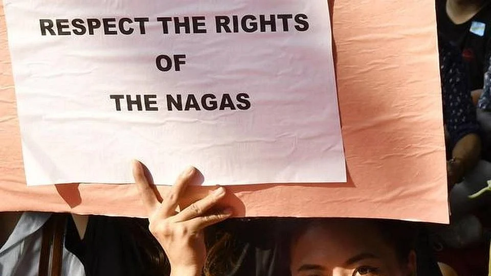 Representative image of a protest in Nagaland (photo: National Herald archives)