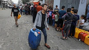 UN humanitarians warn of dwindling water supply in Gaza