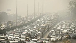 Vehicular emissions contribute to roughly 40 percent of the PM 2.5 pollution in the capital (Photo: IANS)