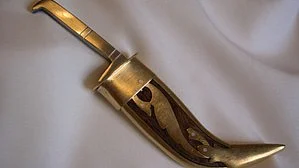 Kirpan, a religious dagger which has to be carried at all times by baptised Sikhs (Photo: IANS)