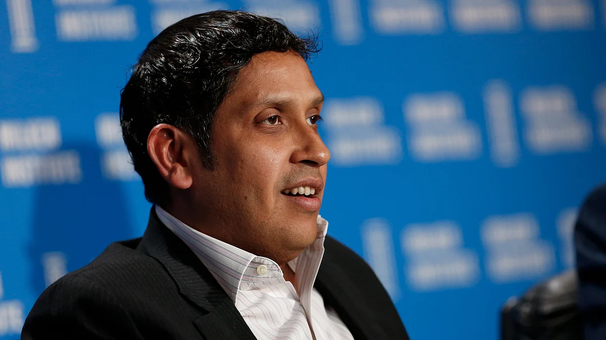 Chakravarty, an alumnus of BITS Pilani and Wharton School, joined Congress in 2018 and played a key role in drafting the NYAY scheme.  (Photo: Patrick T. Fallon/Bloomberg via Getty Images )