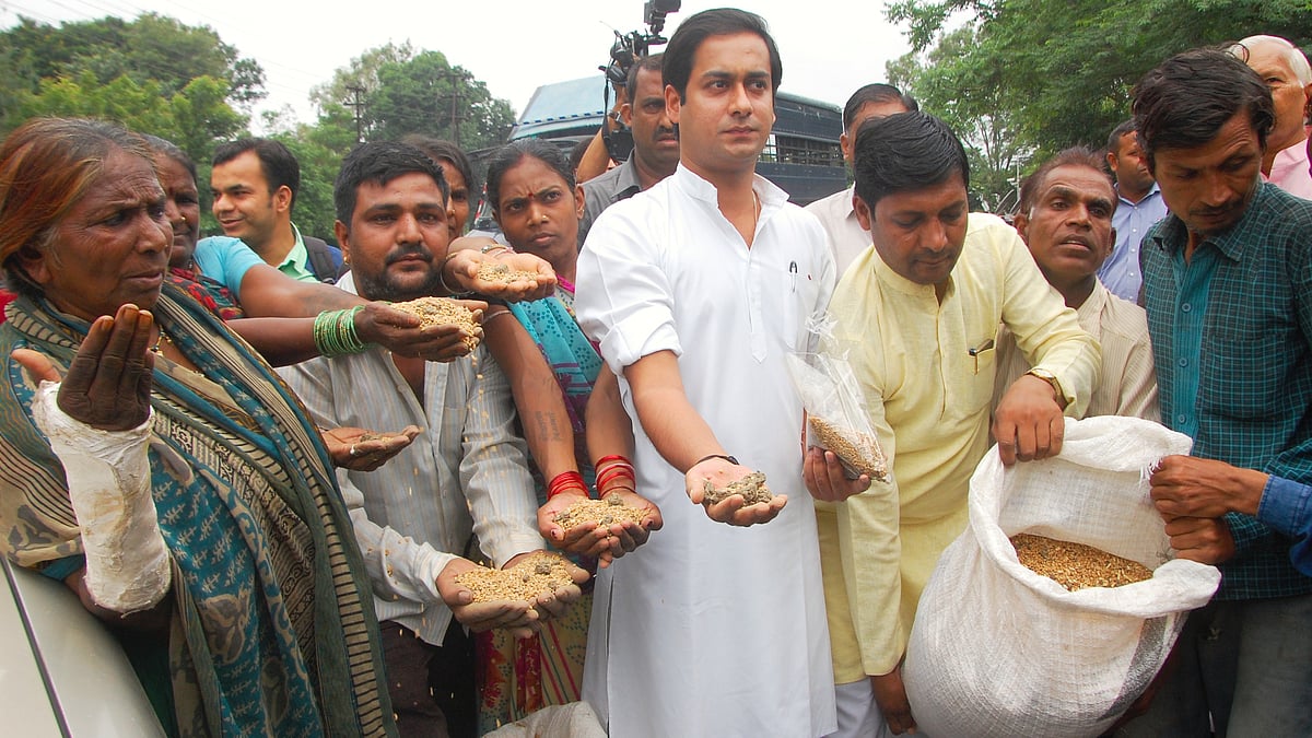 Jaivardhan Singh enjoys a strong bond with Raghogarh locals (photo: Getty Images)