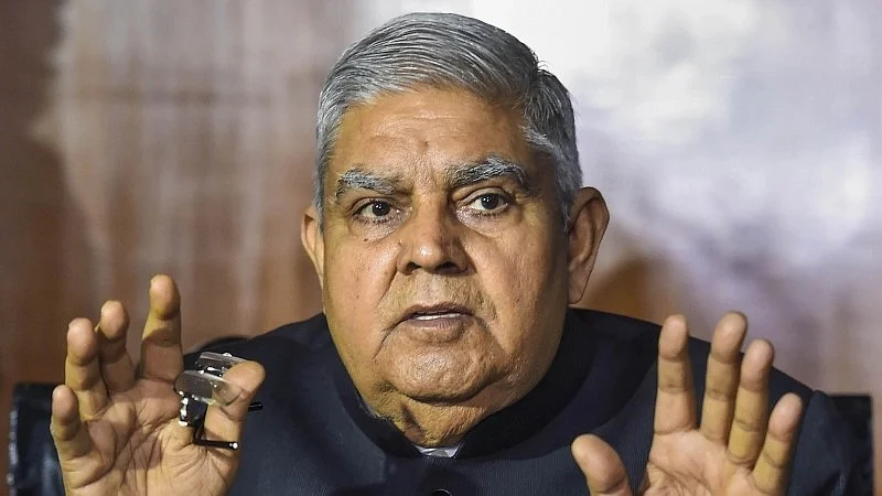 Vice president Jagdeep Dhankar (Photo: National Herald archives)
