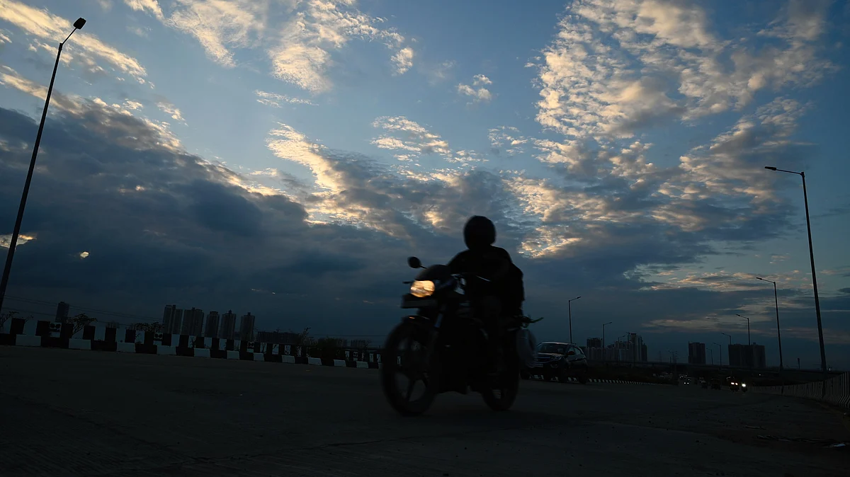 A shot of the Dwarka Expressway, for which the per km budget was nearly 14 times the approved amount, as per the CAG report cited by the civil servants (photo: Getty Images)