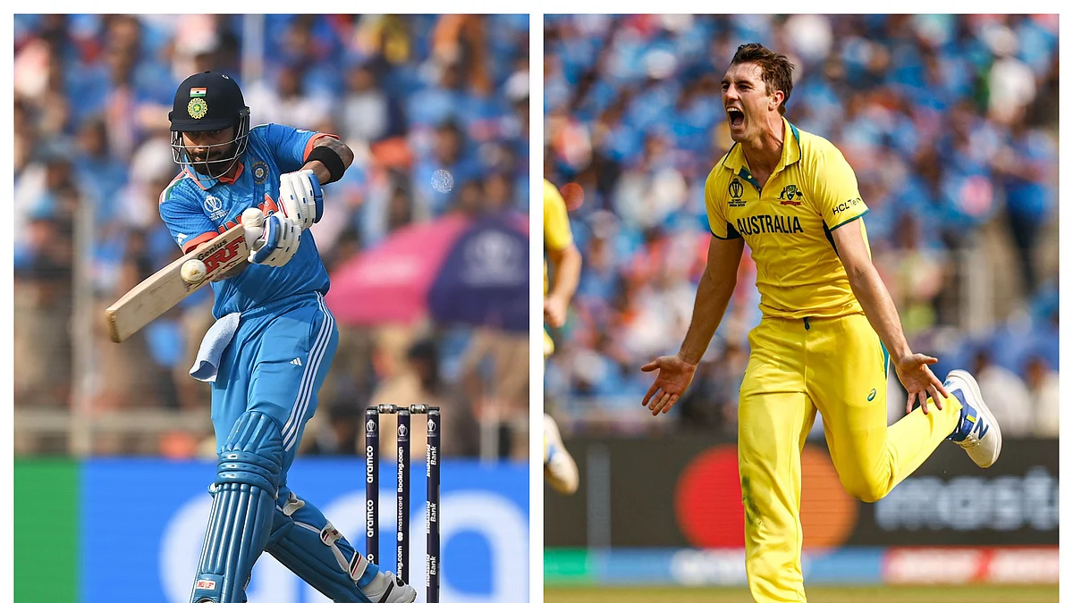 Austrialian bowlers confined Indian batters to 250 all out in the World Cup final in Ahmedabad on Sunday