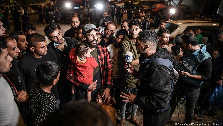 Patients at Al-Shifa hospital were transported to other medical facilities in Gaza, including Nasser Hospital (photo: DW)