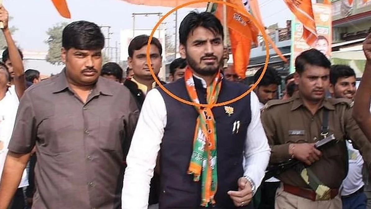 BJP leader Srikant Tyagi was arrested for assaulting a woman in a Noida housing society