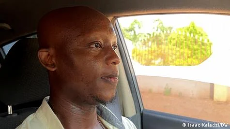 Richard Gbewornyo drives for Uber in Accra, Ghana (Photo: DW)
