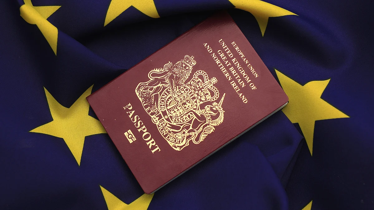 Representative image of an EU passport (photo: Getty Images)