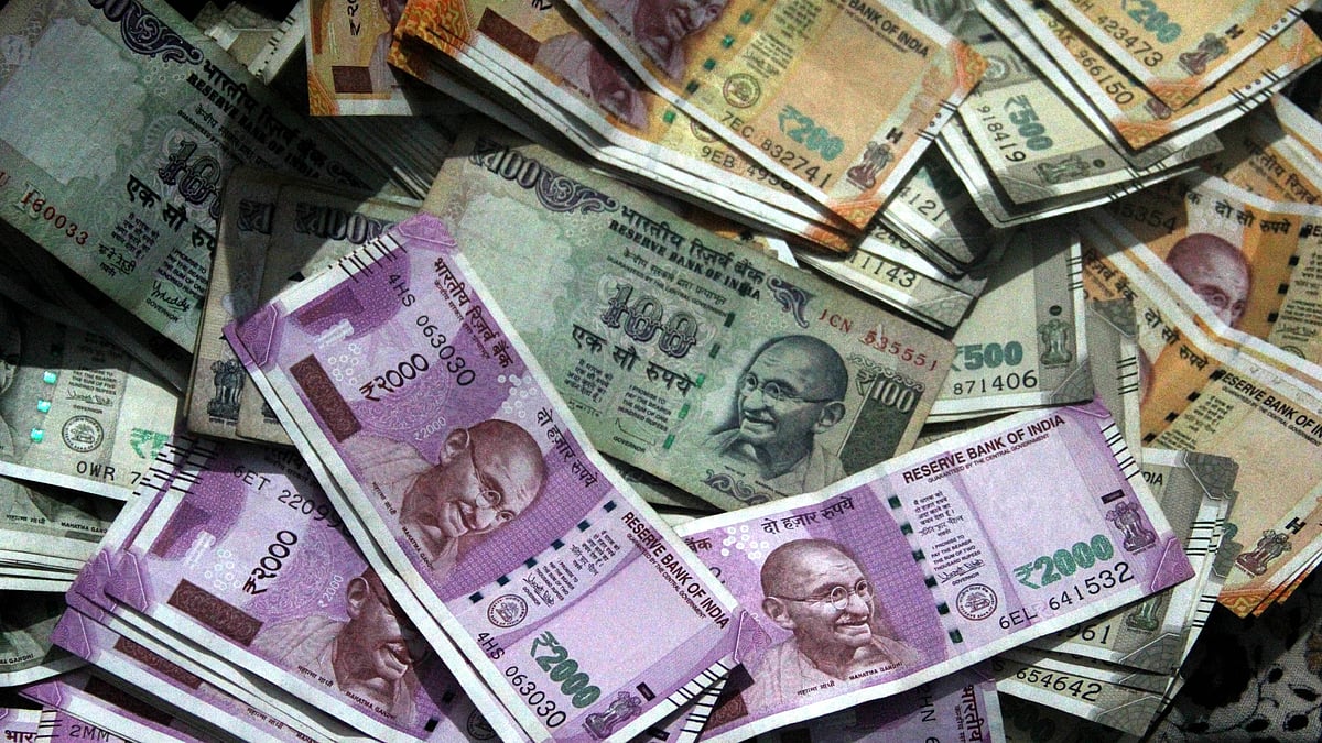 Unaccounted cash amounting to Rs 1.37 crore discovered in lockers at Ganpati Plaza, Jaipur.(representative image)  (Photo: Nasir Kachroo/NurPhoto via Getty Images)