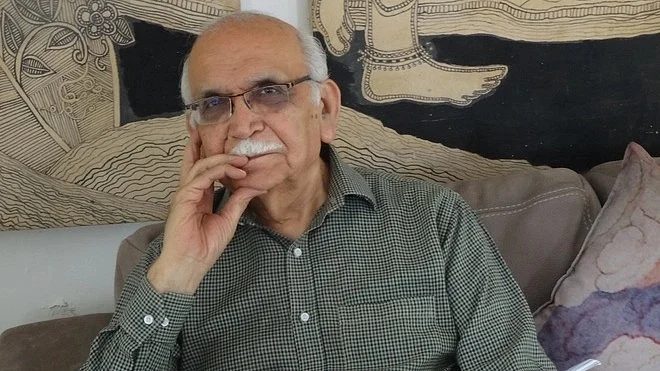 Padma Shri and Padma Bhushan recipient and art historian BN Goswamy (photo: @RaajaBhasin/X)