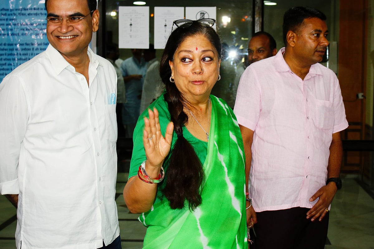 Former CM Vasundhara Raje may seem to have sidelined by the BJP, but has still managed nominations for some 40 of her loyalists (photo: Getty Images)