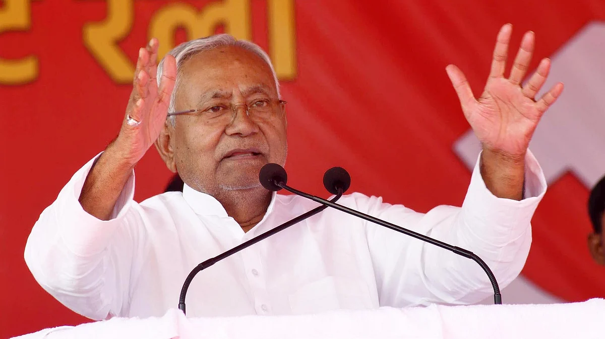 Bihar chief minister Nitish Kumar (Photo: National Herald archives)