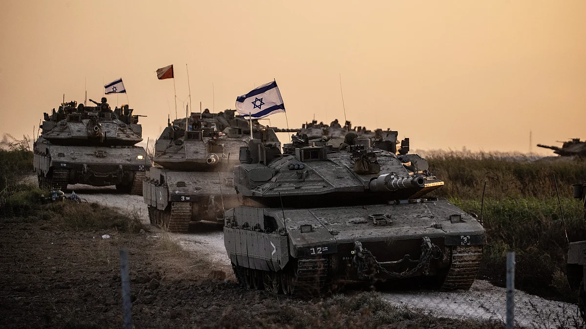 The Israeli ground invasion of Gaza began on 27 October (photo: Getty Images)