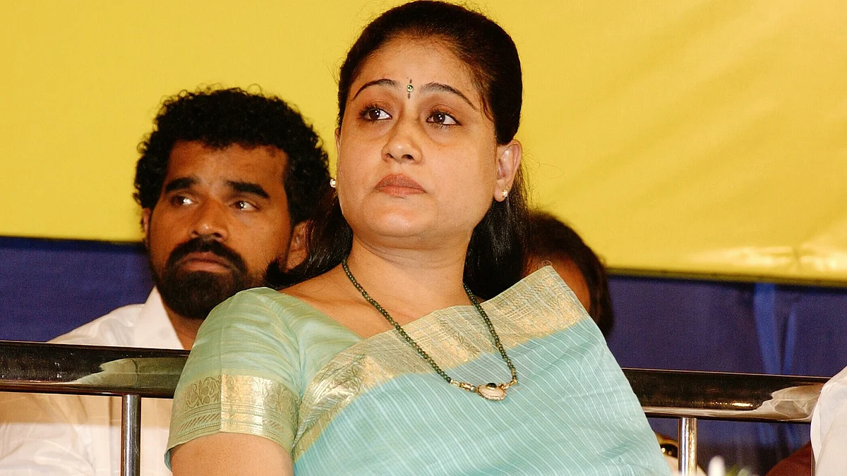 Vijayashanthi left the ruling BRS in Telangana to rejoin the Congress (photo: Getty Images)