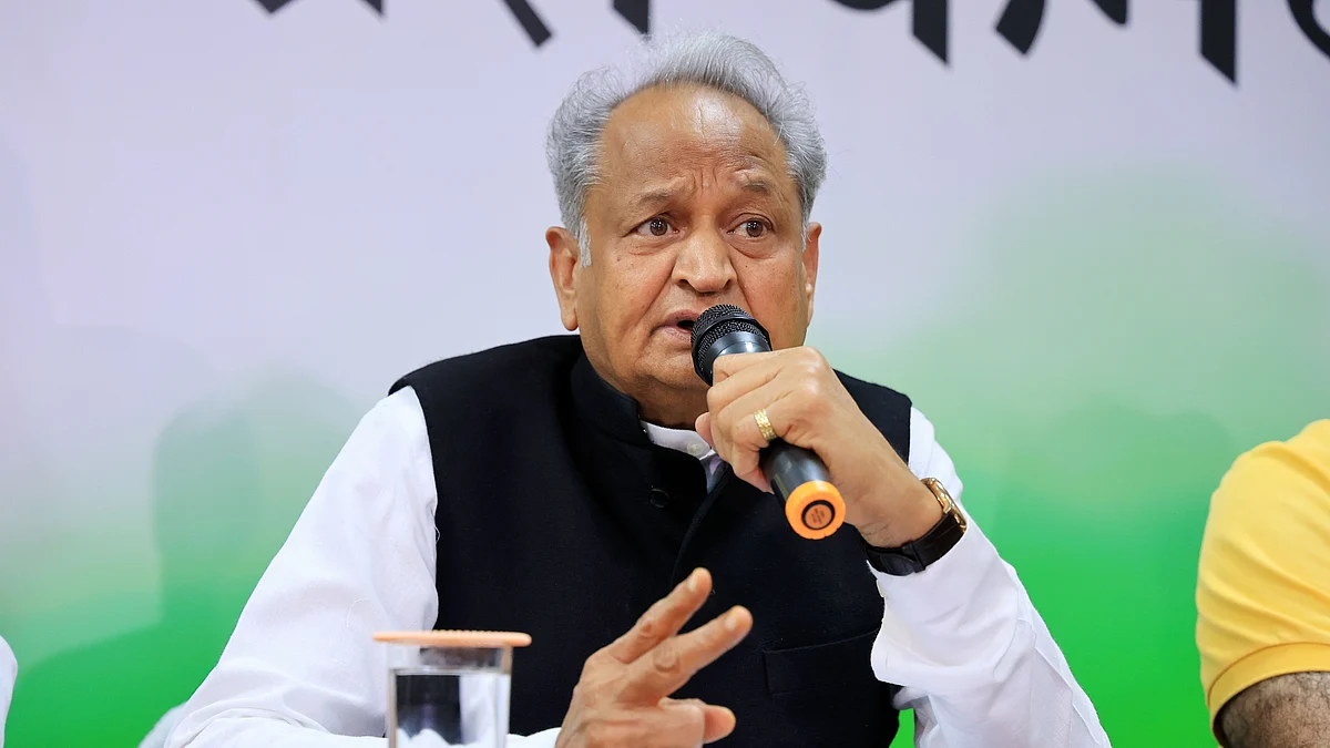 Rajasthan chief minister Ashok Gehlot (photo: National Herald archives)