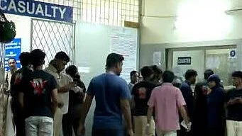 The injured were brought to the Kalamassery Medical College