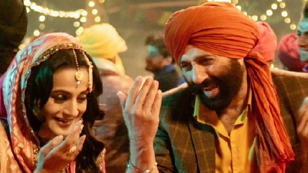 A still from Gadar 2 (photo: @ameesha_patel/X)