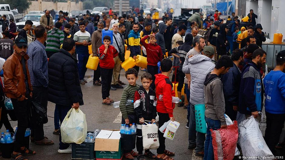 A new report says Gaza's 2.3 million residents are facing high levels of hunger (photo: DW)