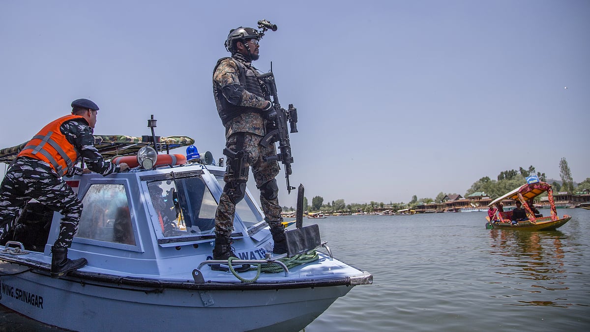 A file photo of security personnel in Srinagar (photo: NH)