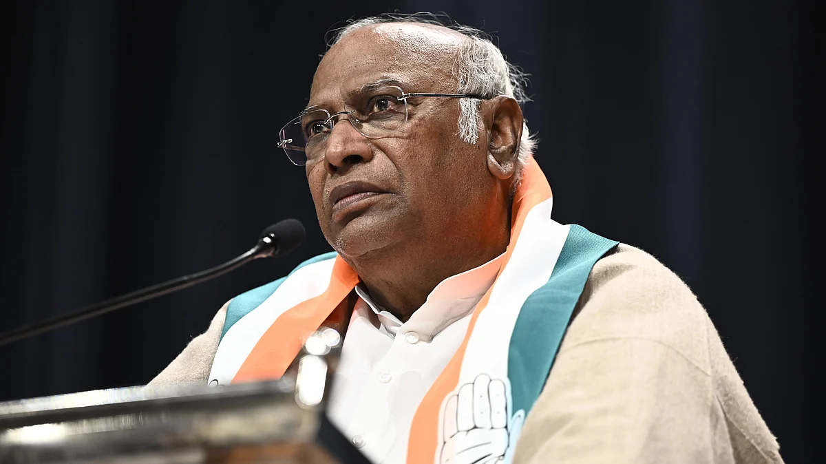 Congress president Mallikarjun Kharge (photo: Getty Images)