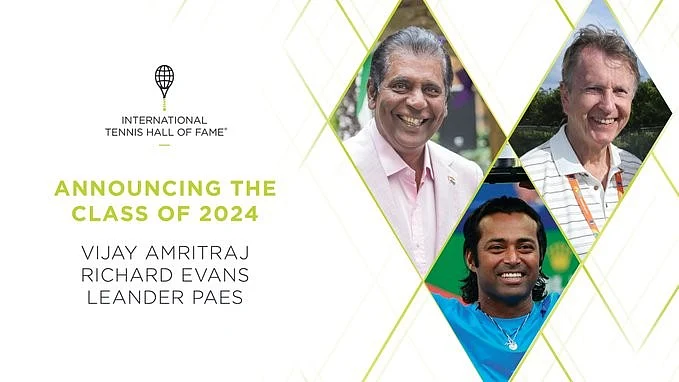 Leander Paes and Vijay Amritraj will be inducted into the International Tennis Hall of Fame on July 20, 2024, in Newport, Rhode Island.
(photo: IANS)