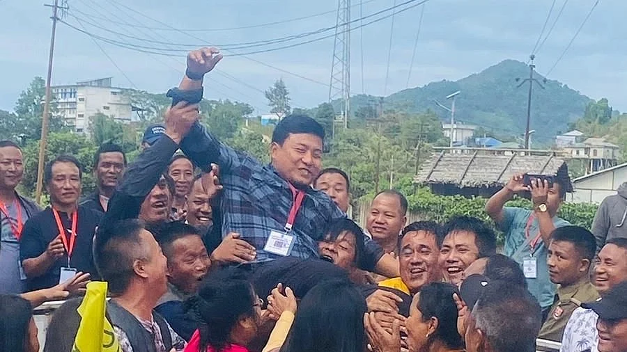 "Believe me, I was not really interested in politics — all I wanted to see is an end to poverty and hunger in Mizoram," says former footballer Jeje Lalpekhlua. (photo: Jeje Lalpekhlua)