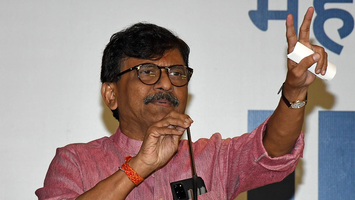 Shiv Sena (UBT) MP Sanjay Raut (Photo: National Herald archives)