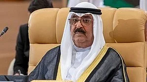 Emir of Kuwait Crown Prince Sheikh Mishal Al-Ahmad Al-Jaber Al-Sabah (photo: IANS)