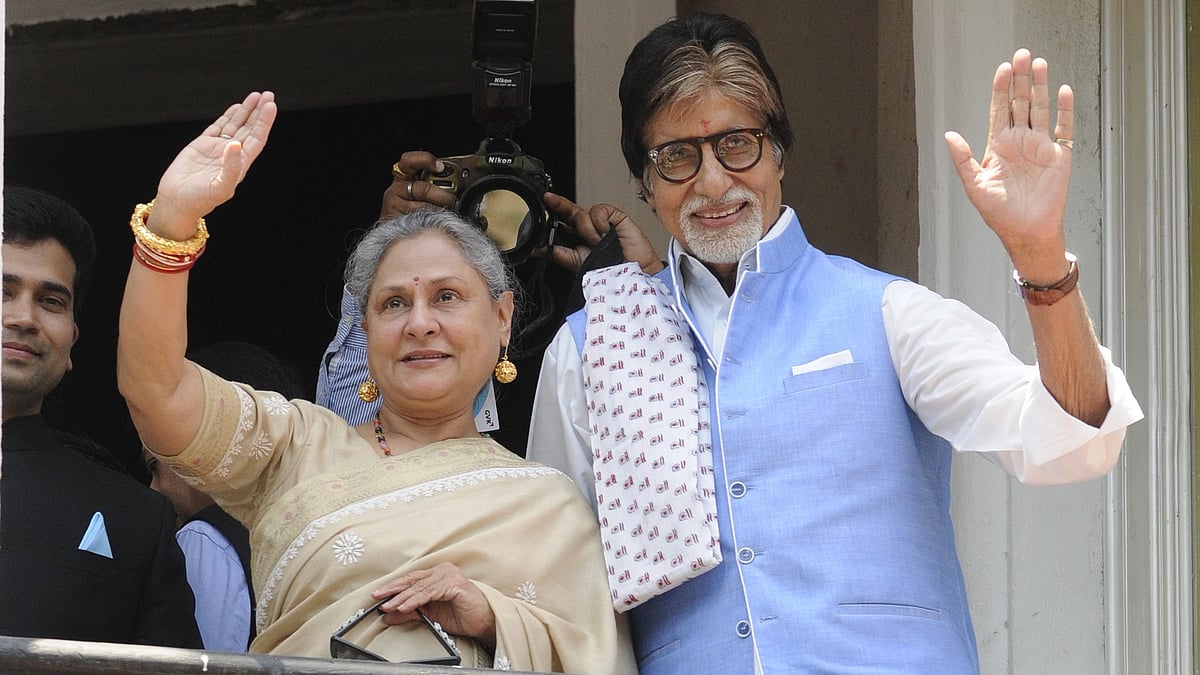 "For me an honour and a privilege to be with Mumbai as Team Owner, and to be privy to the surge of talent erupt, for a grand visionary future " Amitabh Bachchan wrote on his personal blog. (Photo by Samir Jana/Hindustan Times via Getty Images)