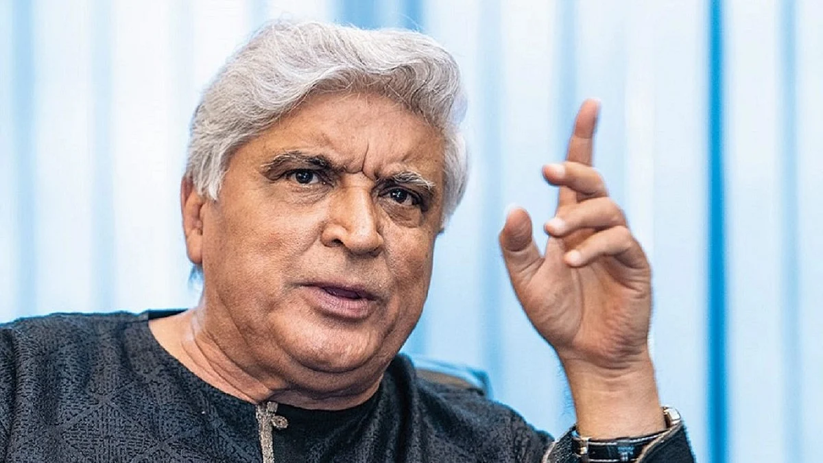 "Ultimately cinema or literature or poetry are the language of love," said Javed Akhtar (National Herald archives)
