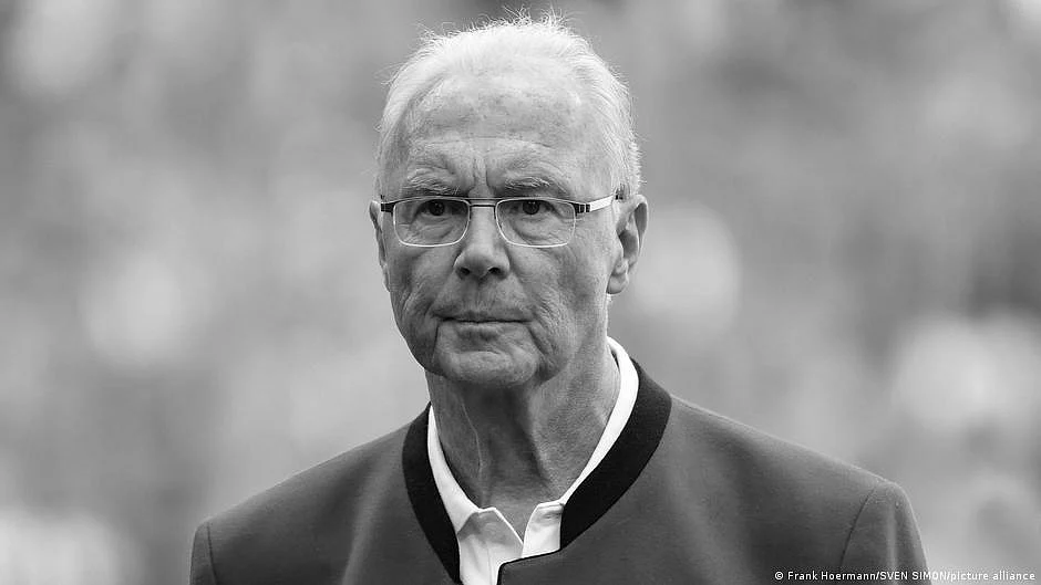 German football legend Franz Beckenbauer, aka Der Kaiser, died at the age of 78 on 7 January 2024 (photo: DW)