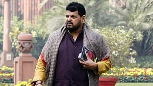 Disgraced former WFI chief Brij Bhushan Sharan Singh (photo: IANS)