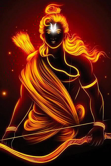 The angry makeover of Lord Ram