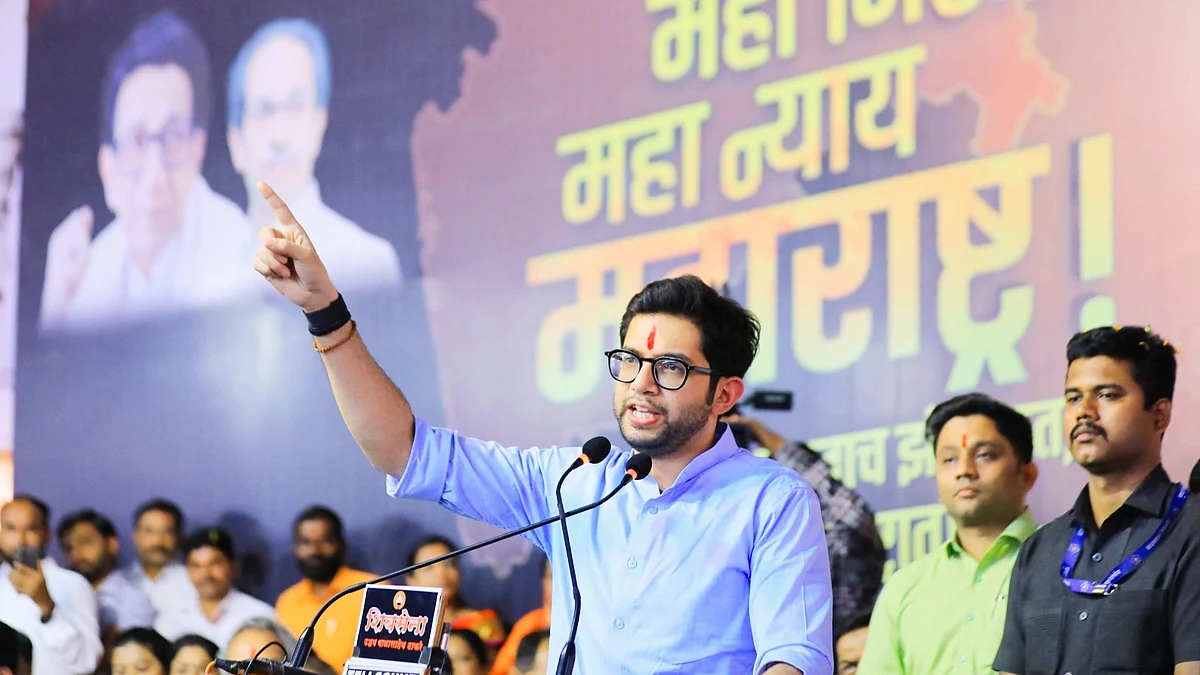 Aaditya Thackeray has breathed fire and brimstone against the ruling (photo: @AUThackeray/X)