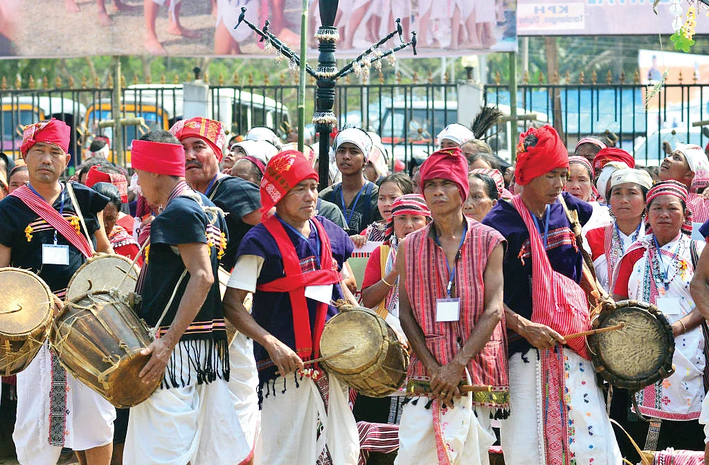 The opening ceremony of the Karb Youth Festival