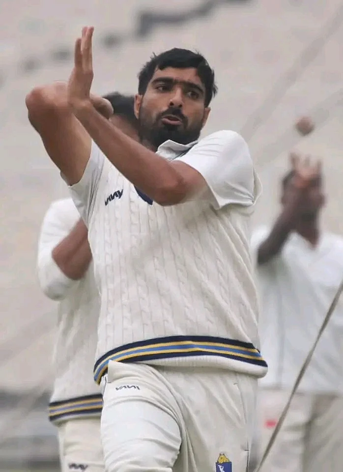 Mohammed Kaif in action at Bengal nets. (Photo: CAB media)