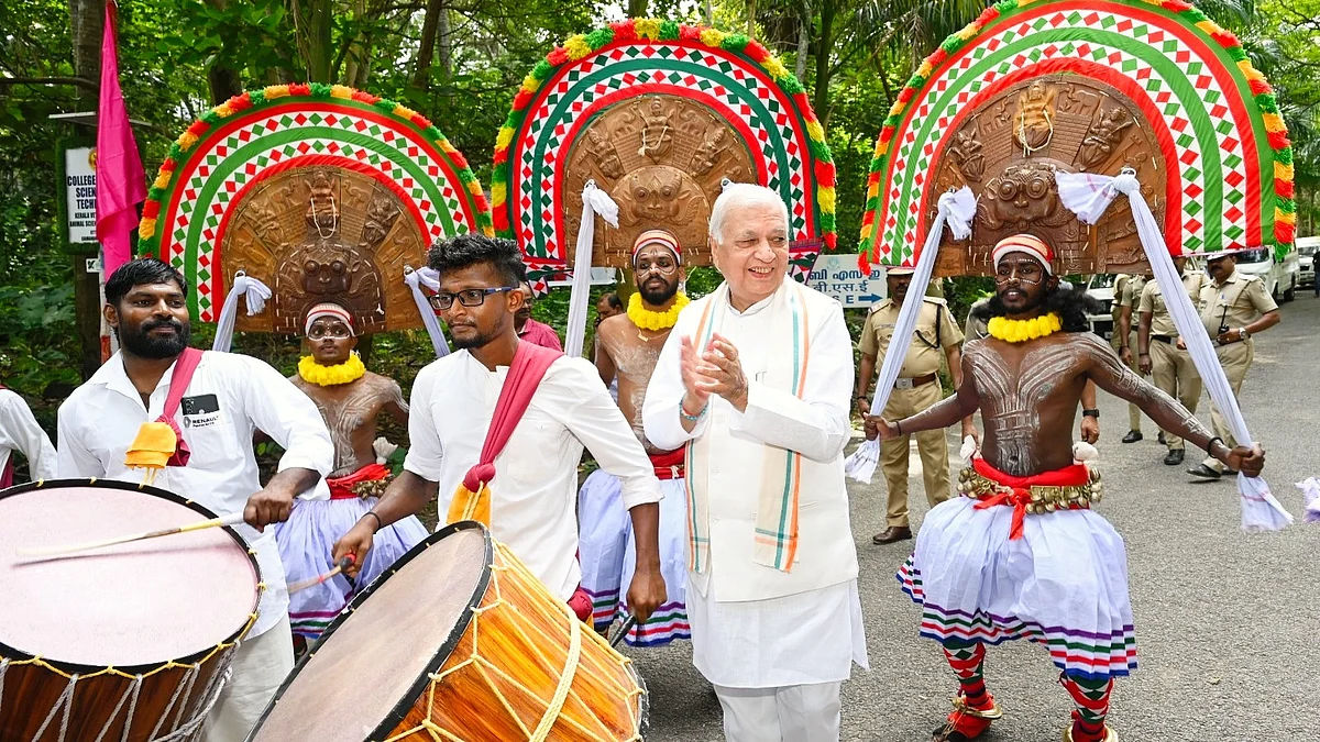 Kerala governor Arif Mohammad Khan (photo: @KeralaGovernor/X)