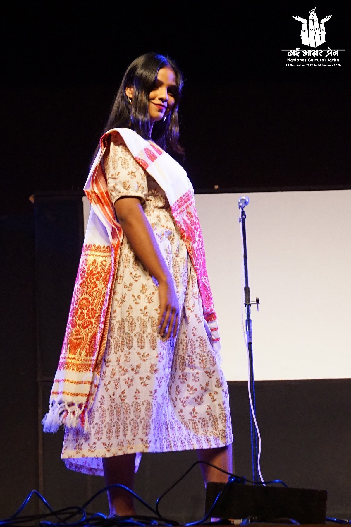 How many ways can you weave—or wear—a gamchha? Fashion shows organised around the theme go the gamut from Ahomiya and Naga stoles to the Telia rumaal (photo: Nasiruddin)