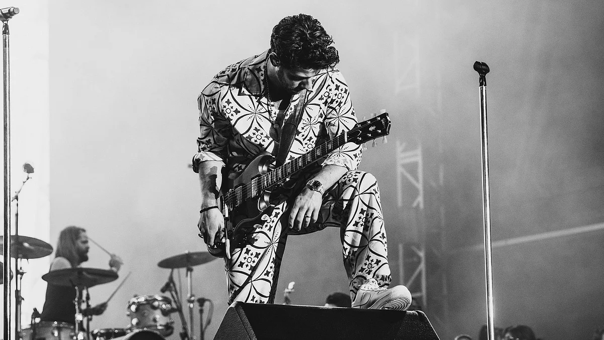 Nick Jonas at the Lollapalooza India 2024 performance in Mumbai on 27 January, 2024 (photo: @nickjonas/x)