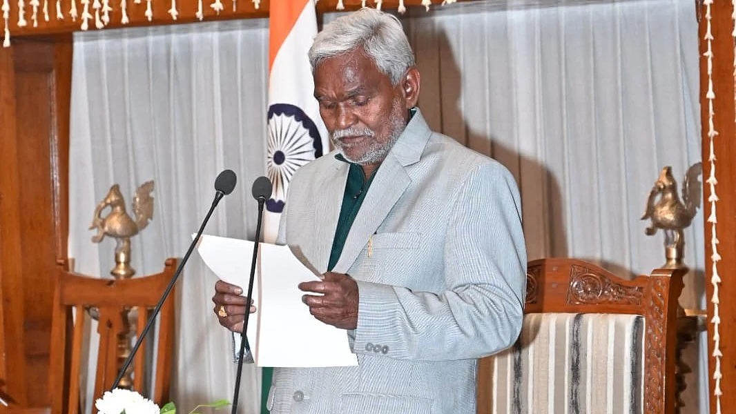 Jharkhand chief minister Champai Soren (photo: @ChampaiSoren/X)