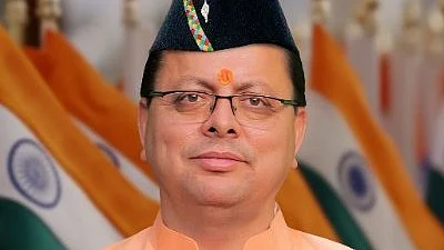 Uttarakhand CM Pushkar Singh Dhami (photo: @pushkardhami/X)