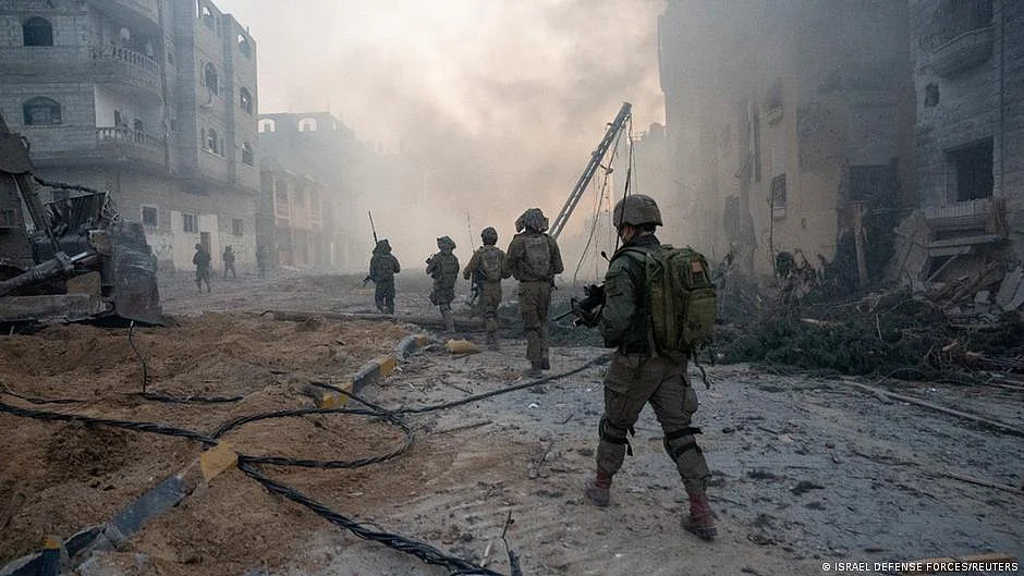 The Israeli military carried out some 40 airstrikes on the Rafah area in the early hours of 12 February (photo: DW)