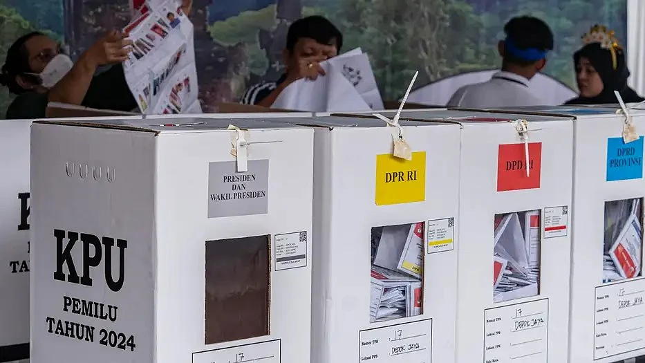 The race for the presidency sees Prabowo Subianto pitted against Ganjar Pranowo and Anies Baswedan (photo: Oscar Siagian via DW)