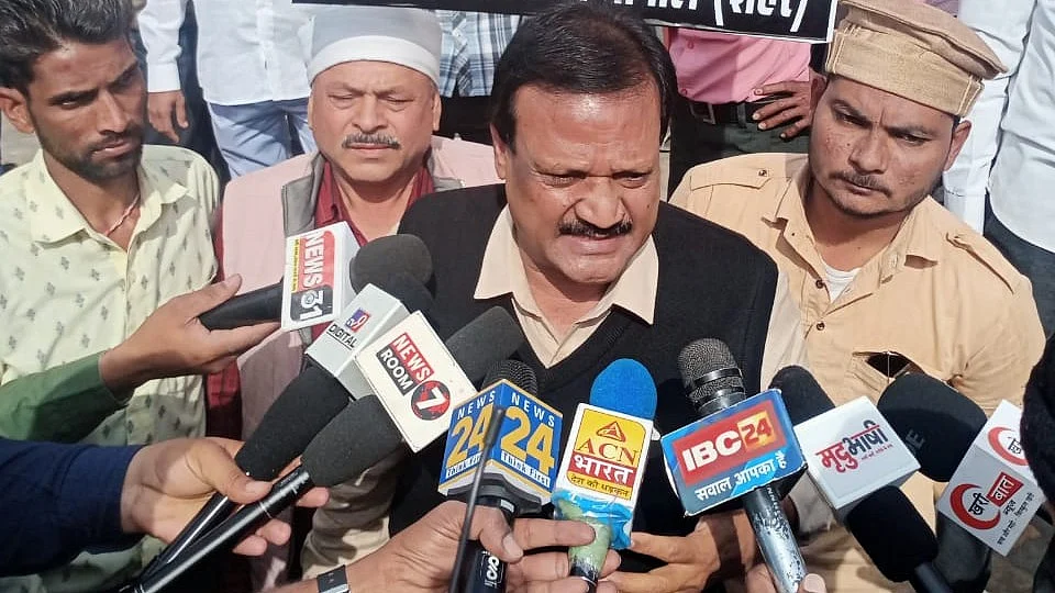 Former Madhya Pradesh minister Sajjan Verma says the BJP has issued a directive to poach Congress members (photo: @sajjanvermaINC/X)